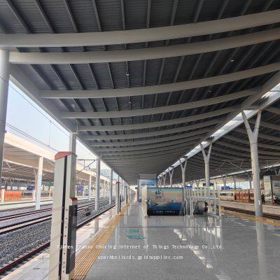 Marstone MRT High-speed Railway Subway Station Passenger Separation Ropes Auto Lifting Fence Netting