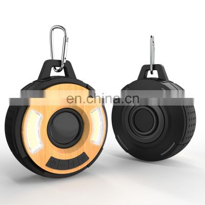 Cute Portable Waterproof Wireless Bluetooths Speaker Mobile Phone Mini Speaker with Led Light