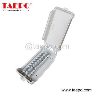 Sample Free Outdoor 10 pairs distribution point DP box for STB module without protection from China Factory TAEPO
