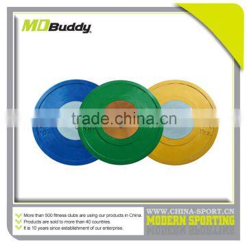 China hot items olympic weightlifting pure rubber plate wholesale