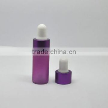 whole sale glass vial with metal dropper 3ml ,essential oil glass dropper bottle