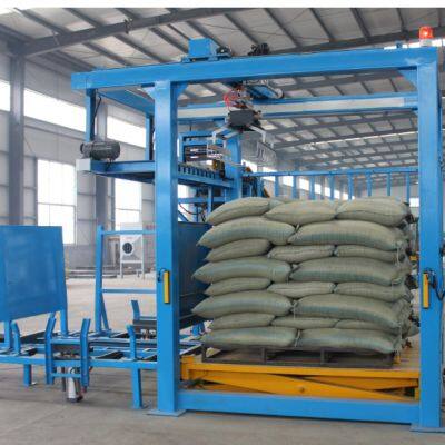 PLC Controls Automatic Stacking Machine , Robot Palletizer Machine