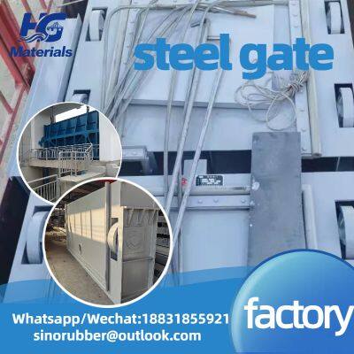 Hydraulic machinery equipment for controlling water levels and regulating flow, reservoir channel steel gate hoist