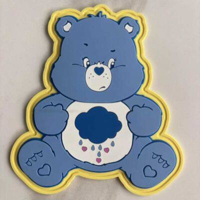 Environmental Friendly OEM PVC Cloth and Key Chain Tags for Multiple Occasions Using