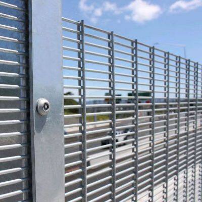 High Security Double Wire Mesh Fence 868 656 Twin Wire Fence Anti Cut Anti Impact Fence for Border and Power Station