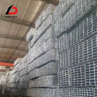 ASTM A36 A572 Gr50 S355JR MS Square Tube 1x1 2x2 4x4 Inch Galvanized Steel Pipe photo-4