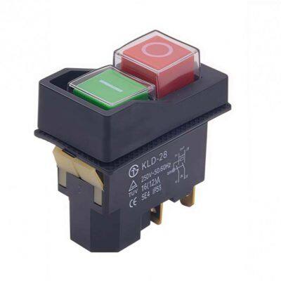 KLD-28 Magnetic Switch for CNC Machines 16A 250V Self-locking Safety Design photo-3