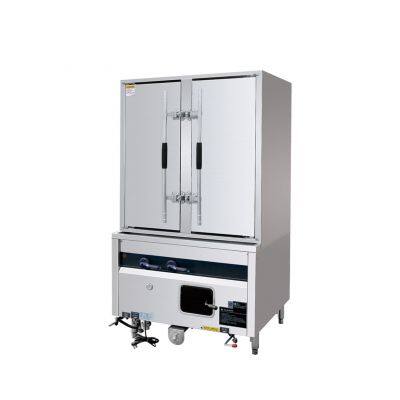Jinyudian Style Steamer with Blower and Safety Lock for Bakery and Restaurant Use