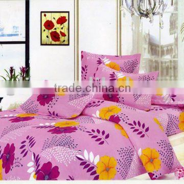 100% polyester microfiber printed sheet set