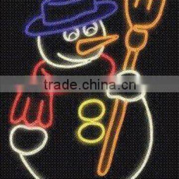 LED pattern light/Snowman