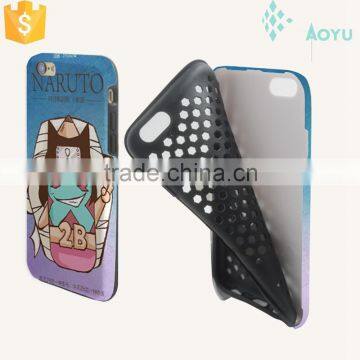 New Products 3d tpu+pc smart phone case