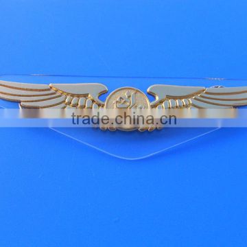 Airline Tail Logo Emirates Airline Wing Badges with Screw and Nut