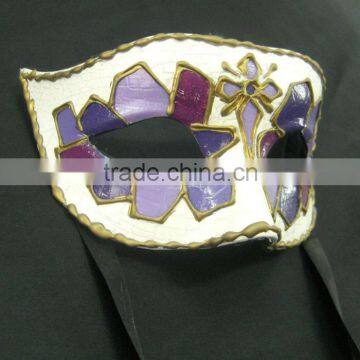 Christmas Beauty Mask Venice Carnival Masquerade Night Club Half Face Mask With Feather for Sale Funny Half Face Mask photo-2