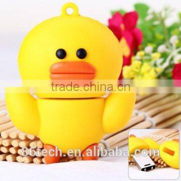 16GB Capacity Duck Style USB 2.0 Flash Memory U Disk for Compute