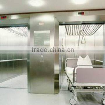 hospital elevator with stainless steel