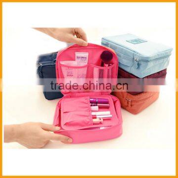 Multifunctions Cheaper Travel Organizer Bag/Cosmetics Bag/Bra Organizer Puch/Toiletry Bag