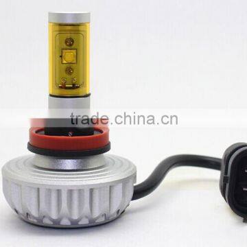 3S series motorcycle headlight factory price h11 led headlight bulbs without fan