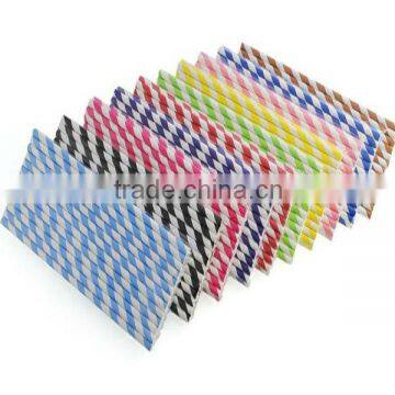 Colorful Party Wedding Celebration Paper Drinking Straws