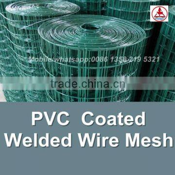 china factory 2x2 pvc coated welded wire mesh