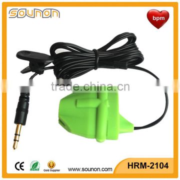 Treadmill Accessory Silicone Portable Finger Clip Heart Rate Monitor 3.5mm Jack Finger Sensor Heart Rate Monitor