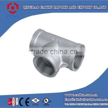 Stainless Steel Threaded Pipe Fittings Tee