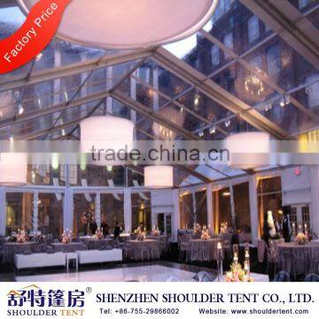 3m clear span width sun proof Tent with pvc cover and sidewall