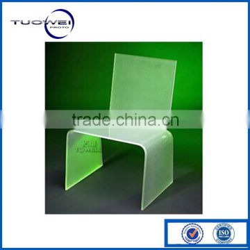 plastic transparent chair for design exhibition rapid prototype