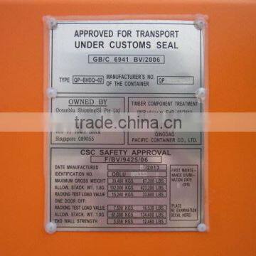 40HC Orange New Shipping Container for Sale photo-2