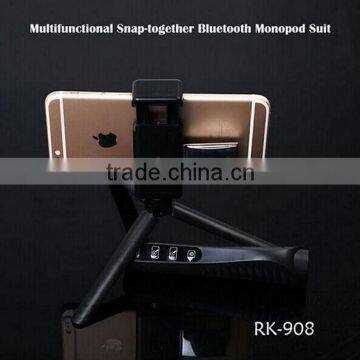 Multifunctional Wireless Zoom Bluetooth Selfie Stick Monopod photo-5