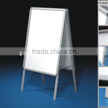 Aluminum high quailty double sides poster stand