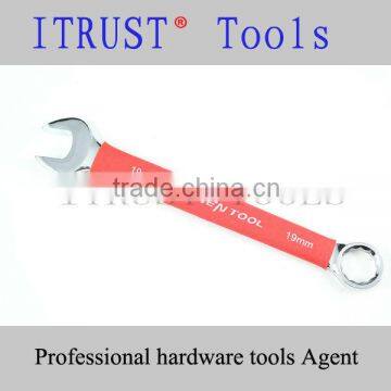 Carbon Steel Combination Wrench With Rubber Handle WR1004