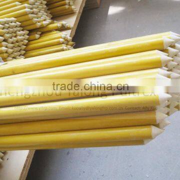 non-conductive pultruded solid fiberglass rod FRP bar