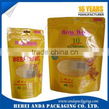 Dog Treat Bag Zipper/ Dog Treat Pouch Dog Treat Packaging Plastic Bags Manufacturer Supplier's Choice photo-2