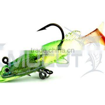 CH14SF7 Lead head fishing lure shad bait 8cm 11g shad fishing lure lead lure