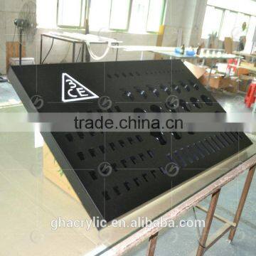 Customized 3ce Makeup Organizer,modern Black Cosmetic Display photo-4