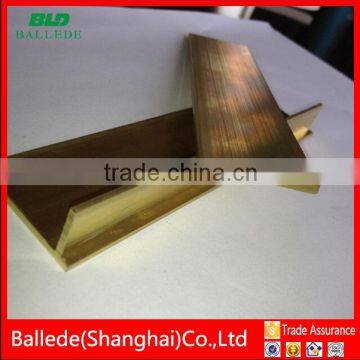 Shanghai Well Extruded Staight Retangular brass Bar