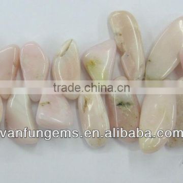 Wholes natural polished pink opal