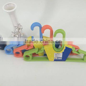 XuFeng colorful home use supermarket plastic hangers factory 1059