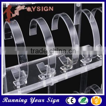 Hotsale counter top new custom design acrylic clear watch stand