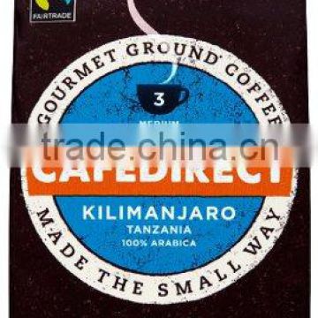 Cafe Direct Gourmet Kilimanjaro Roast & Ground Coffee 227G