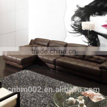 2014 Modern italian leather sofa OEM service