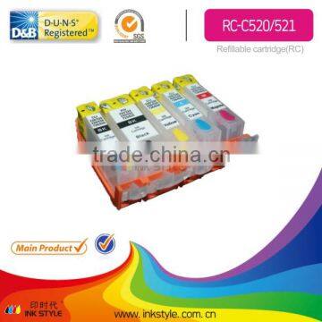 Inkstyle Refillable Cartridge for Canon IP3600/IP4600/IP4700 PGI520