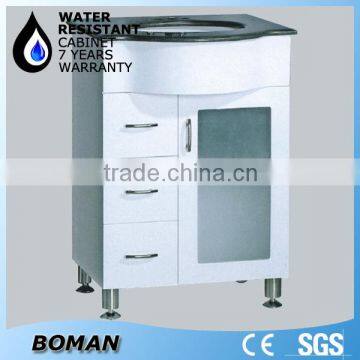 Vanity Bathroom Cabinet Glass Basin Cabinet