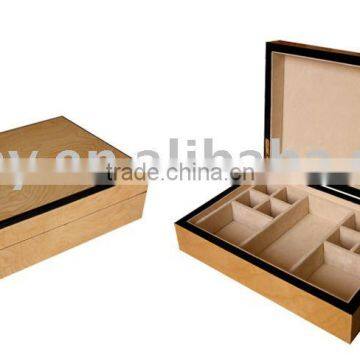 New design Customized Wooden fancy jewelry box