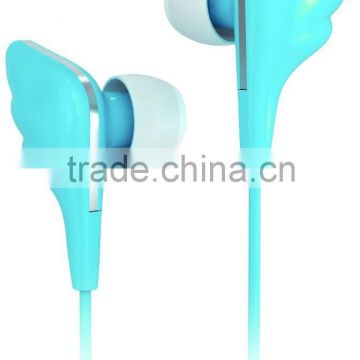 2015 NEW ITEM NOISE CANCELLING EARPHONES EARBUDS ANGLE WING