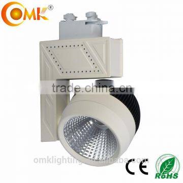 Europe standard 30W Sharp COB LED Track Light OEM