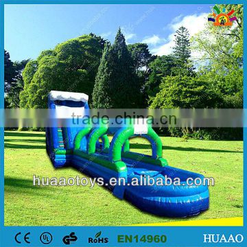 Popular sale mini inflatable water slide for kids