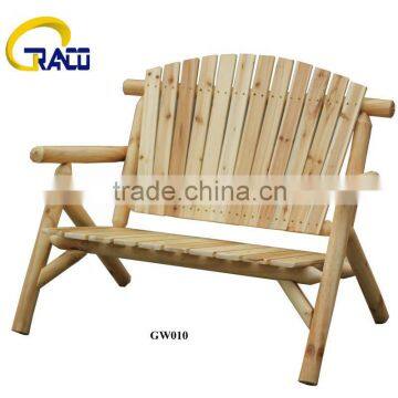 Granco GW010 Outdoor furniture Wooden Log bench