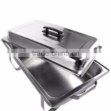 Folding Chafing Dish Warming Tray Buffet Warmer Caterer Stainless 8 Quart photo-6
