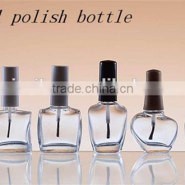 New arrival decorative unique small empty nail polish glass bottles for sale